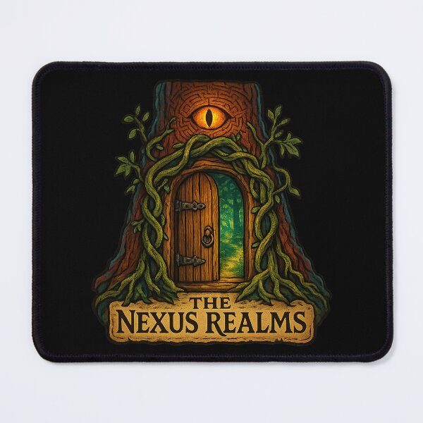 Item preview, The Nexus Realms Logo designed and sold by gorff.