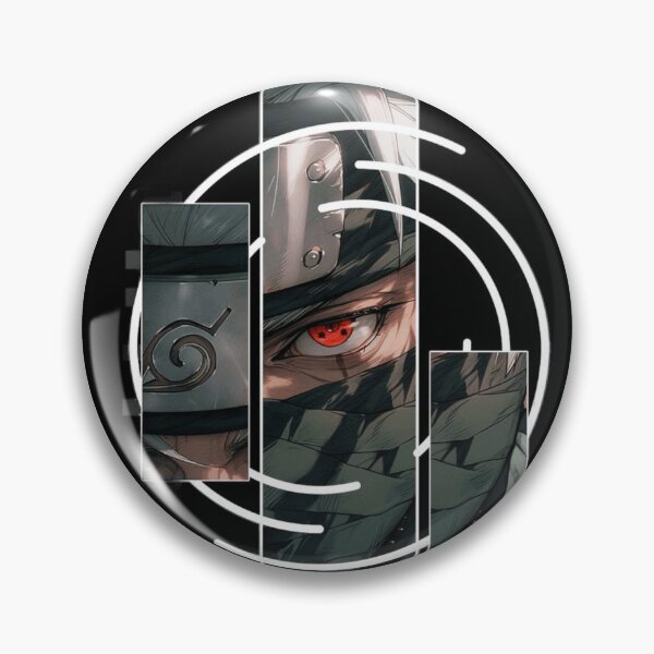 Item preview, Kakashi Hatake Sharingan Anime Graphic Art designed and sold by The cyber baddie .