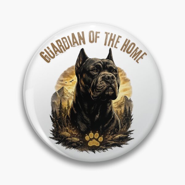 Item preview, Cane Corso Guardian Of The Home Dog Illustration designed and sold by NeoPrintArt.