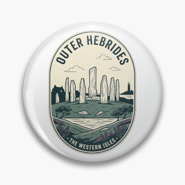 Item preview, Vintage Outer Hebrides Callanish Standing Stones Scotland designed and sold by k3rstman1.