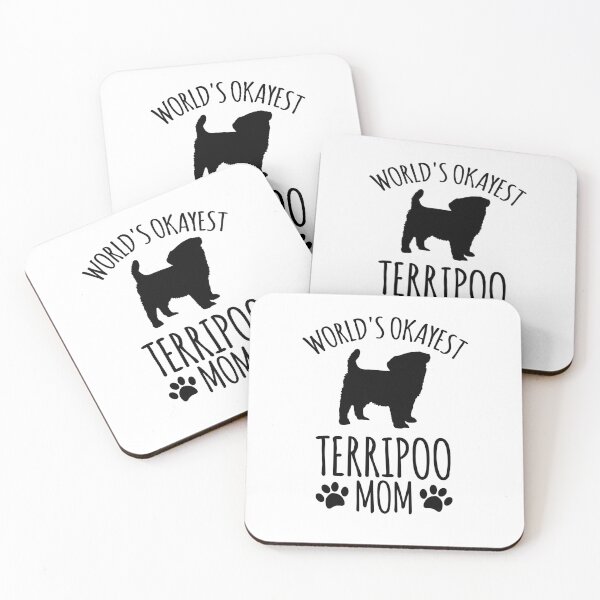 Item preview, Worlds Okayest Terripoo Mom - Dog Mom designed and sold by kindxinn.