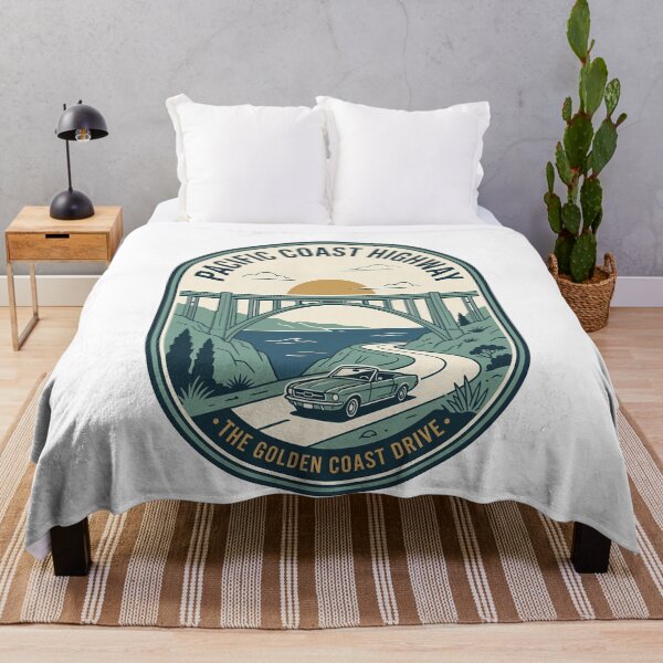 Item preview, Pacific Coast Highway California Vintage Travel Badge designed and sold by k3rstman1.