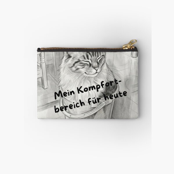 Artikelvorschau, Katze im Eimer – Tief im Chaos (Bleistiftzeichnung) entworfen und verkauft von Annabells-Kunst.