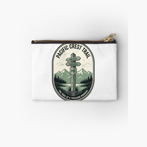 Item preview, Vintage Pacific Crest Trail Hiking Signpost Badge designed and sold by k3rstman1.