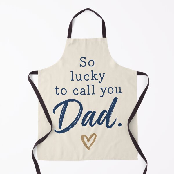 Item preview, So Lucky to Call You Dad – Minimalist Father’s Day Typography Design designed and sold by blankTeeShirt.