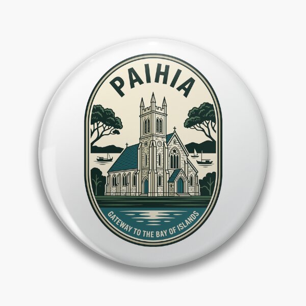 Item preview, Paihia Bay of Islands Vintage New Zealand Church designed and sold by k3rstman1.