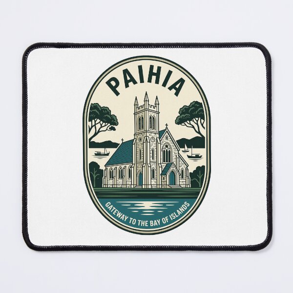 Item preview, Paihia Bay of Islands Vintage New Zealand Church designed and sold by k3rstman1.