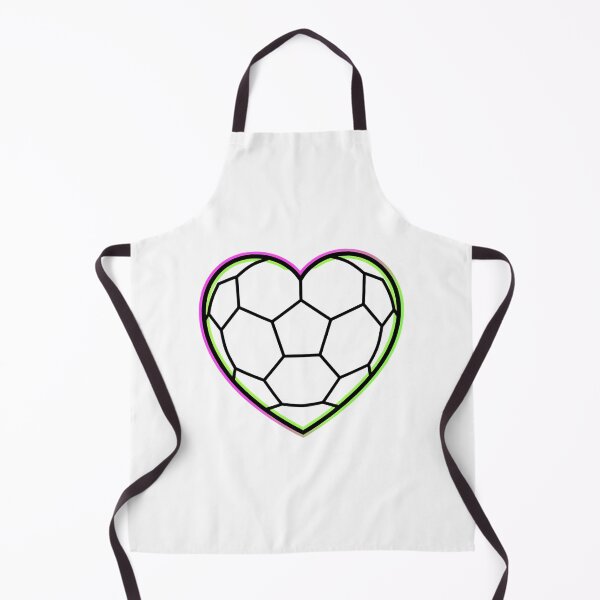 Item preview, Minimalist Geometric Soccer Ball Heart Design designed and sold by DripCultureLab.