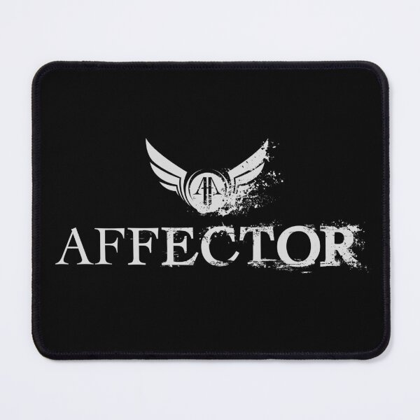 Item preview, Affector logo white for on black designed and sold by WiseBow.