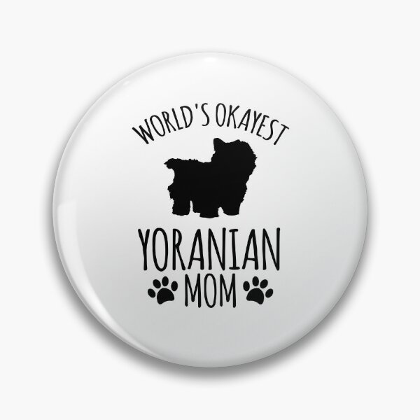 Item preview, Worlds Okayest Yoranian Mom - Dog Mom designed and sold by kindxinn.