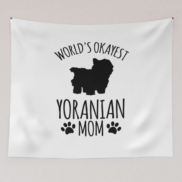 Item preview, Worlds Okayest Yoranian Mom - Dog Mom designed and sold by kindxinn.