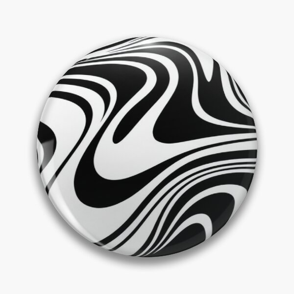 Item preview, 90s Liquid Marble Swirl – Black & White Psychedelic Retro Phone Case designed and sold by PharaonicArtist.