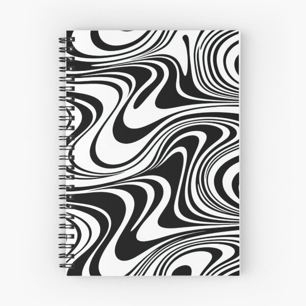 Item preview, 90s Liquid Marble Swirl – Black & White Psychedelic Retro Phone Case designed and sold by PharaonicArtist.