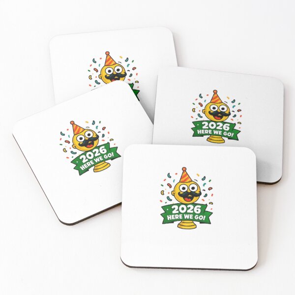 Item preview, 2026 Here We Go Funny Soccer Trophy Sticker designed and sold by Pixanova.