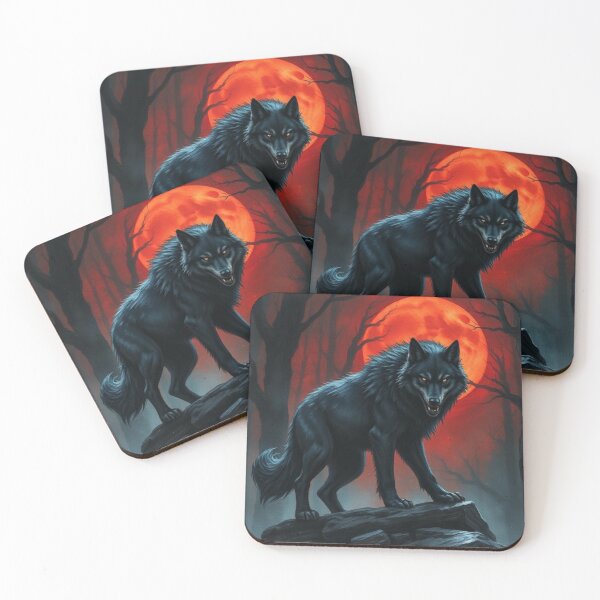 Item preview, Wolf moon designed and sold by Black Rose Products .