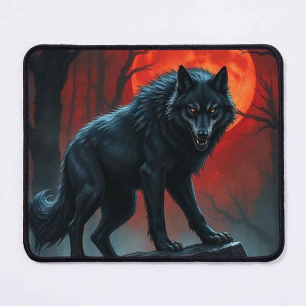 Item preview, Wolf moon designed and sold by Black Rose Products .