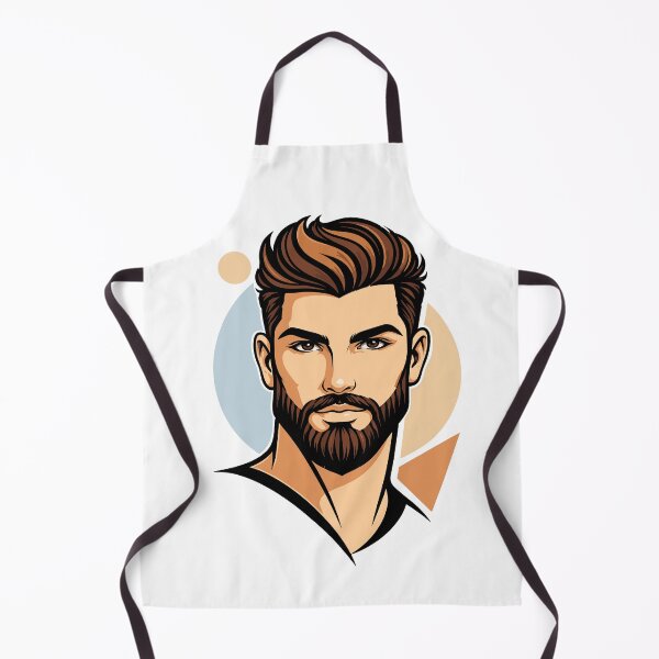 Item preview, Stylish Bearded Man Vector Portrait designed and sold by Krincydigitalart.