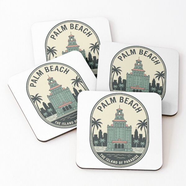 Item preview, Palm Beach Florida Vintage Travel Badge designed and sold by k3rstman1.