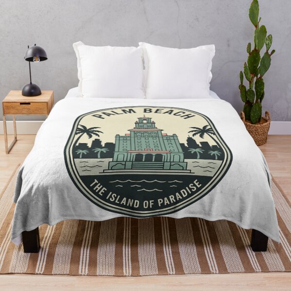 Item preview, Palm Beach Florida Vintage Travel Badge designed and sold by k3rstman1.