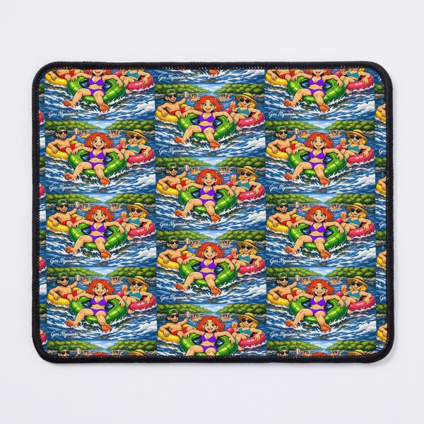 Item preview, Summertime Tubing with friends  designed and sold by The Art Queen Of Michigan .