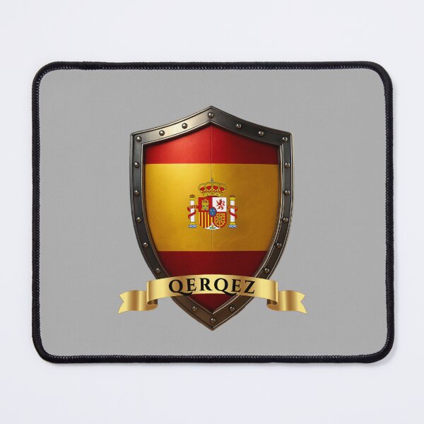 Item preview, Qerqez Spanish Heritage Crest Shield designed and sold by Highlandkings.