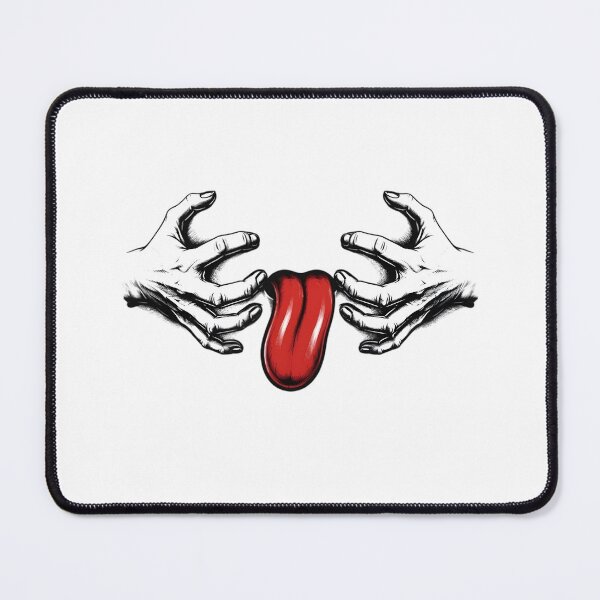 Item preview, Creepy Hands Holding Red Tongue designed and sold by PMDesignStudio.