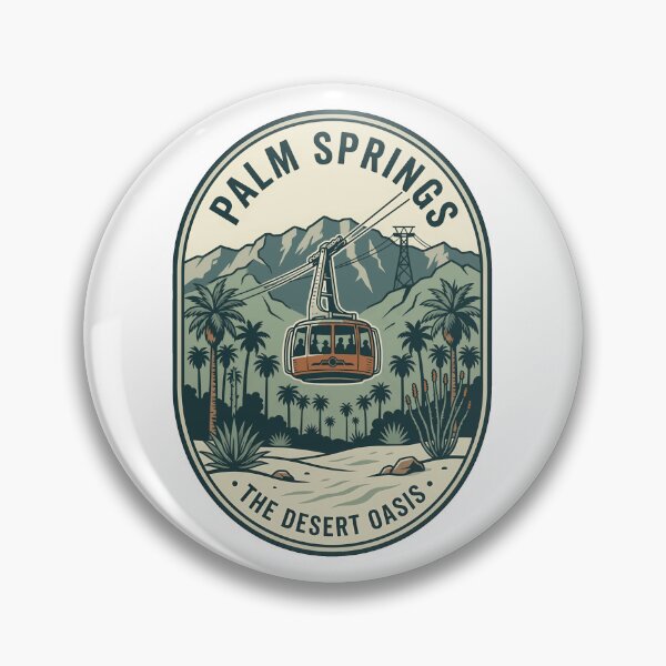 Item preview, Vintage Palm Springs Aerial Tramway Desert Oasis designed and sold by k3rstman1.