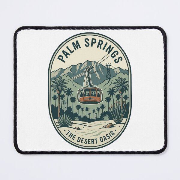 Item preview, Vintage Palm Springs Aerial Tramway Desert Oasis designed and sold by k3rstman1.