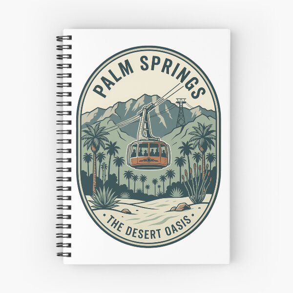 Item preview, Vintage Palm Springs Aerial Tramway Desert Oasis designed and sold by k3rstman1.