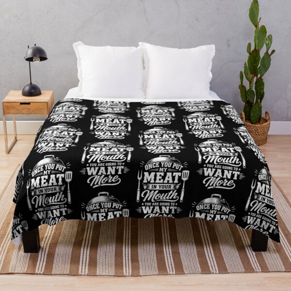 Item preview, Once You Put My Meat In Your Mouth Funny BBQ Grilling Shirt designed and sold by Beauty2244.