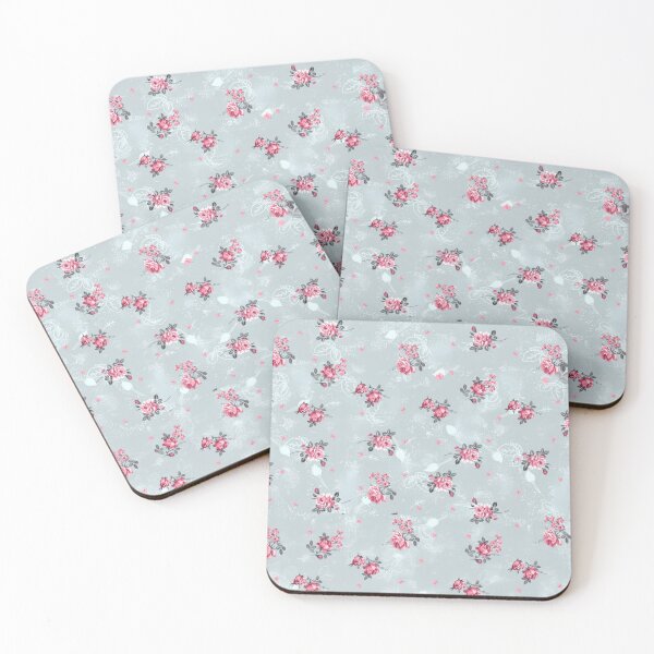 Item preview, Vintage Pink Rose Pattern | Romantic Floral Cottagecore Aesthetic designed and sold by CozyScribble.