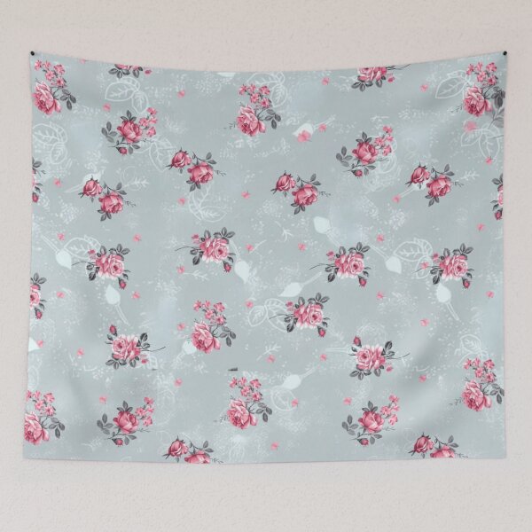 Item preview, Vintage Pink Rose Pattern | Romantic Floral Cottagecore Aesthetic designed and sold by CozyScribble.