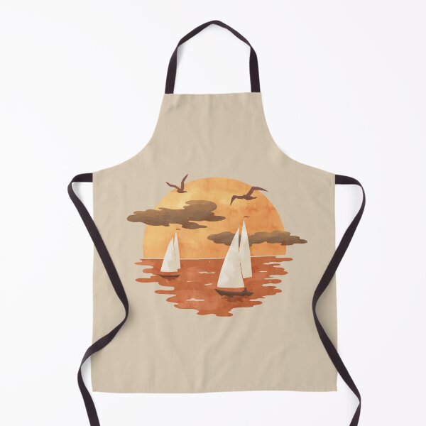 Item preview, Minimalist Sailboats at Sunset designed and sold by Inky-Vibe.