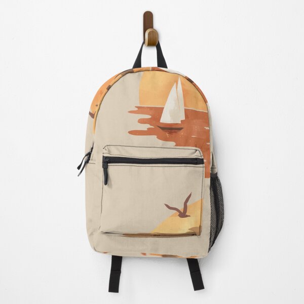Item preview, Minimalist Sailboats at Sunset designed and sold by Inky-Vibe.