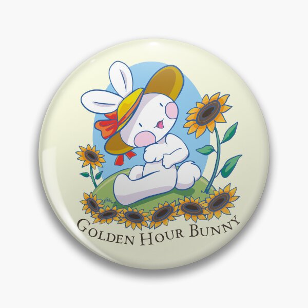 Item preview, Mel the rabbit in the golden hour bunny designed and sold by Konopikyu.