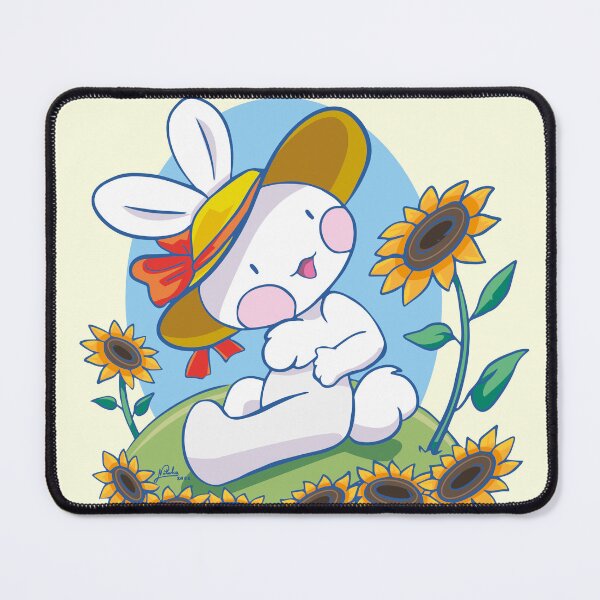 Item preview, Mel the rabbit in the golden hour bunny designed and sold by Konopikyu.