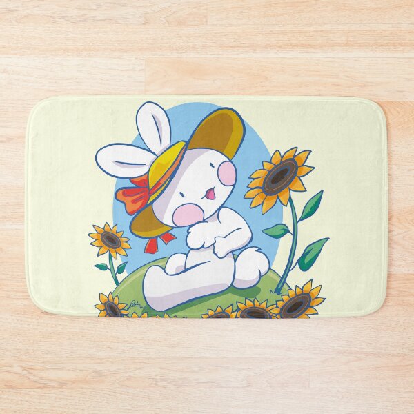 Item preview, Mel the rabbit in the golden hour bunny designed and sold by Konopikyu.