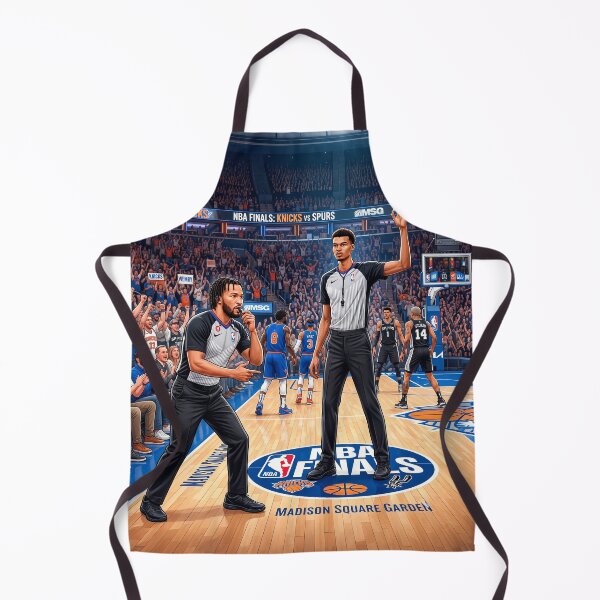 Item preview, Jalen Brunson And Wemby Refereeing The NBA Finals designed and sold by Home Decor Art.