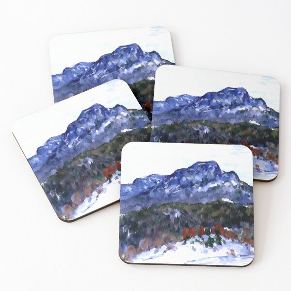 Item preview, Mount Kolsaas: Impression of Snow-Covered Peaks and  Nordic Winter Light designed and sold by artdesignsnow.