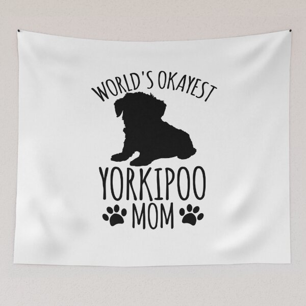 Item preview, Worlds Okayest Yorkipoo Mom - Dog Mom designed and sold by kindxinn.