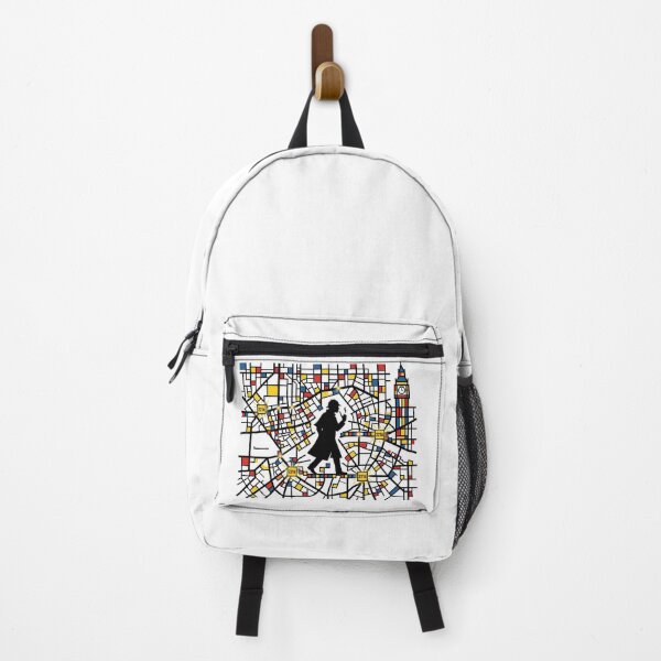 Item preview, 221B Baker Street London Map Abstract Sherlock Holmes Art designed and sold by Fenay Designs.
