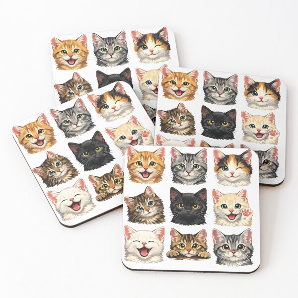 Item preview, Cute Kitten Collection 1 designed and sold by TeesofAuss.