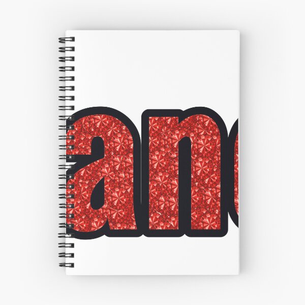 Item preview, Jane Girl Name Red Rhinestone Texture designed and sold by TheIconSmith.