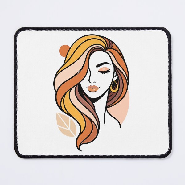 Item preview, Elegant Woman Face Silhouette Vector Art designed and sold by Krincydigitalart.