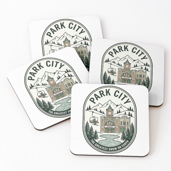 Item preview, Vintage Park City Utah Ski Resort Mountain Badge designed and sold by k3rstman1.