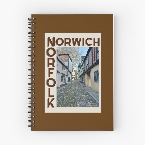 Item preview, Elm Hill: Norwich Norfolk Photographic Poster designed and sold by MyriadNorfolk.