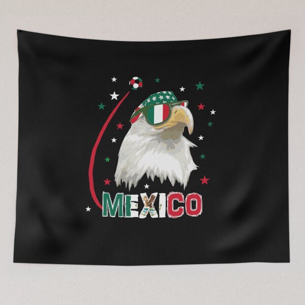 Item preview, Mexico Eagle Soccer Fan Patriotic Flag Design designed and sold by marke770.