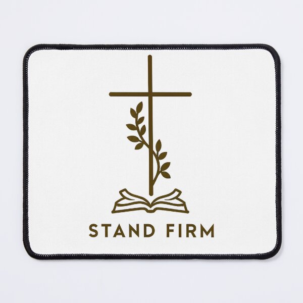 Item preview, Christian Cross Bible Stand Firm designed and sold by TheLampClothing.