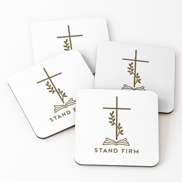 Item preview, Christian Cross Bible Stand Firm designed and sold by TheLampClothing.