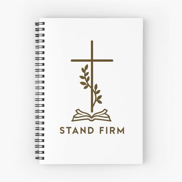 Item preview, Christian Cross Bible Stand Firm designed and sold by TheLampClothing.